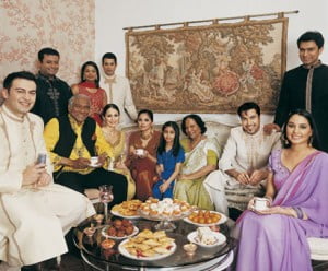 В гостях у индийской семьи