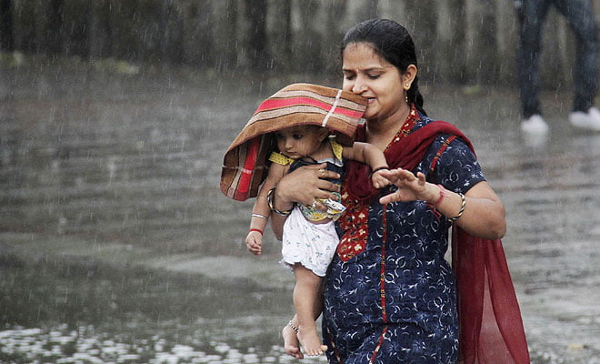 Во время муссона. Индия